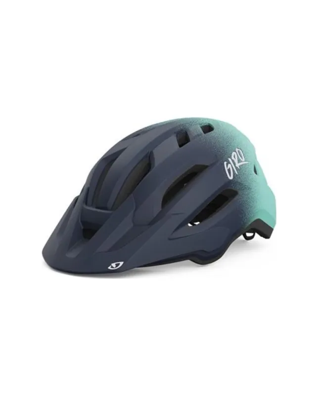 Casca copii Giro Fixture II Mips Midnight Blue Screaming Teal Fade Discount