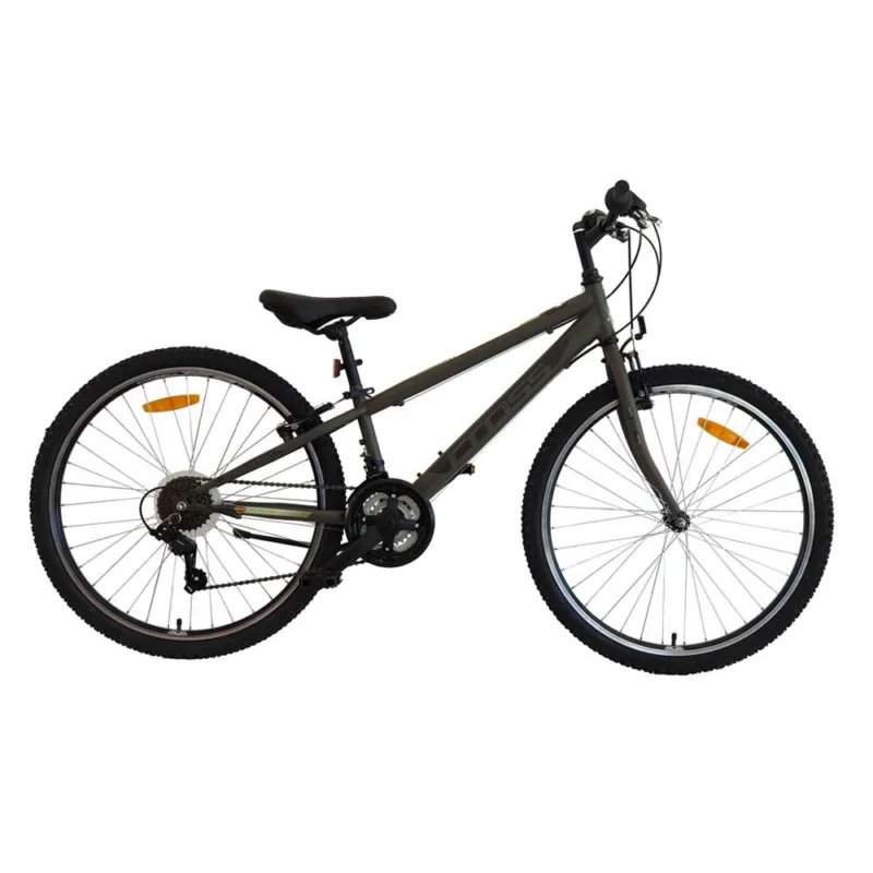 Ofertă exclusivă Bicicleta copii MTB CROSS SPEEDSTER 26 OTEL – GRI | 10-13 ANI