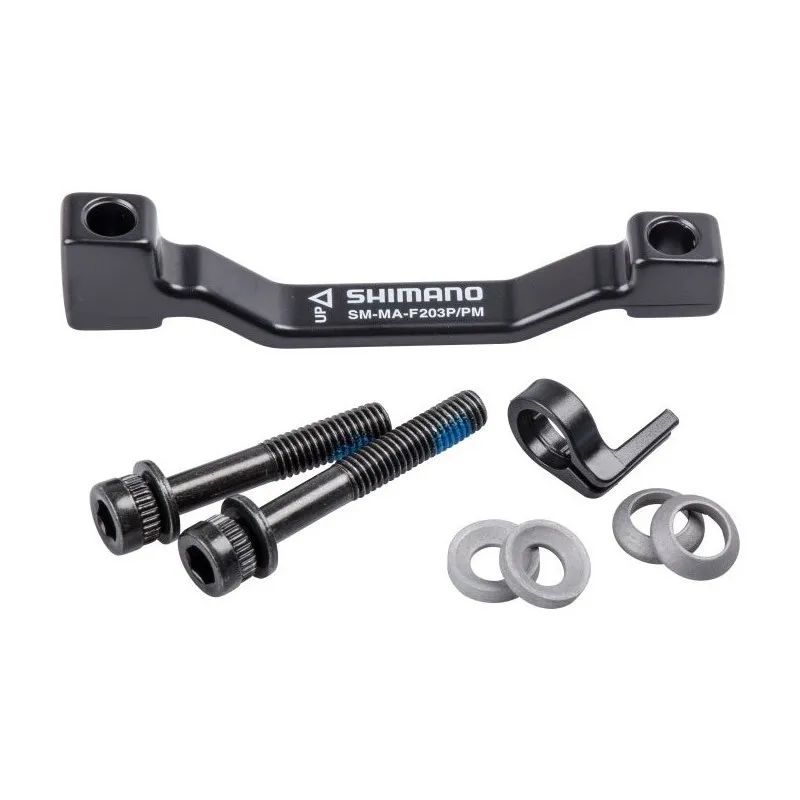 Adaptor etrier frana fata Shimano SM-MA-F203P/PM Plată sigură