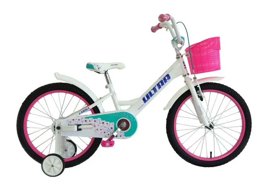 Bicicleta copii MTB ULTRA LARISA 20 C-BRAKE -alb | 6-8 ani Reducere specială