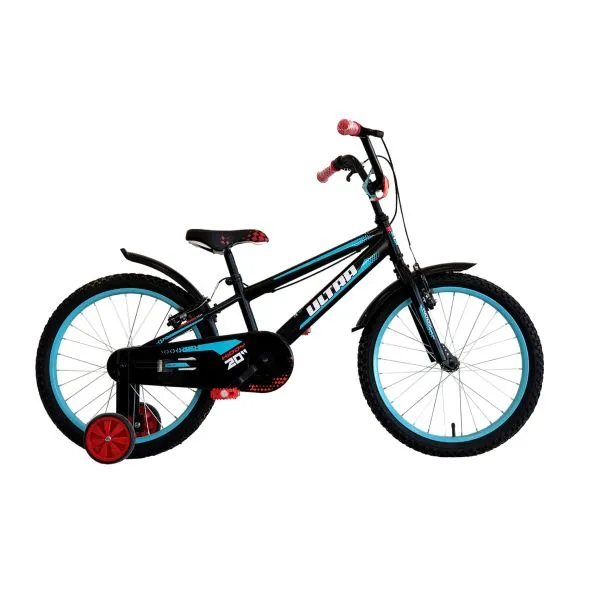 Ofertă exclusivă Bicicleta copii ULTRA Kidy 20 V-Brake negru