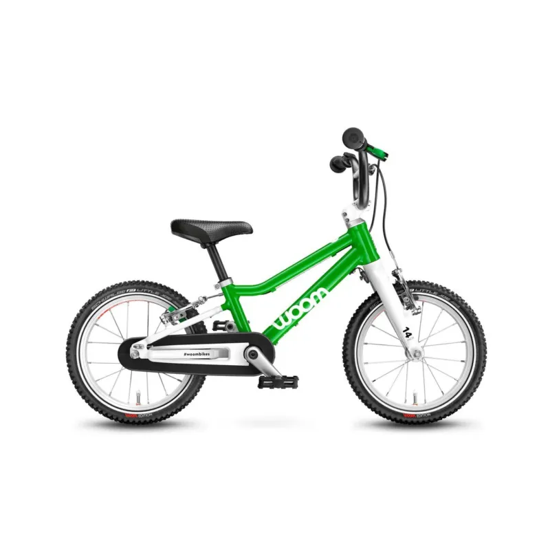 Bicicleta copii WOOM 2 green Promoție