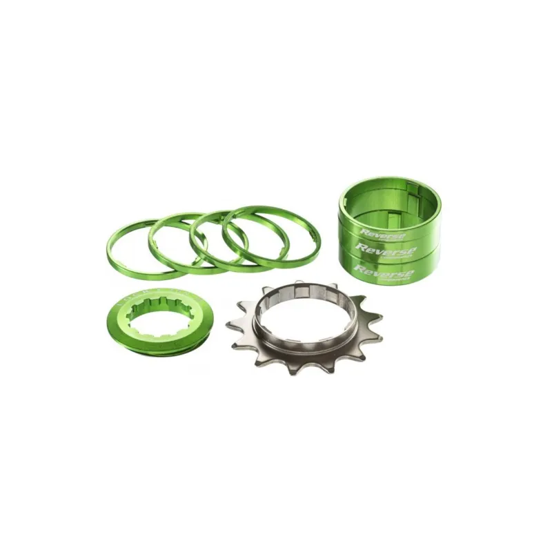Promoție Kit single speed Reverse 13T verde