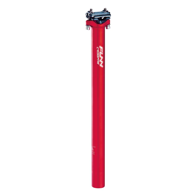 Tija Sa Funn Crossfire AM/DH/XC Alu.6061-T6 3D-Forjat 27.2x350mm rosu 285g Premium