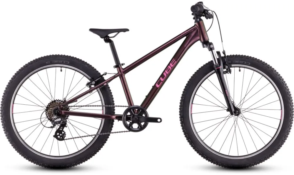 BICICLETA CUBE ACID 240 MOLOTOV PINK 2025 roti 24″ Preferatul clienților