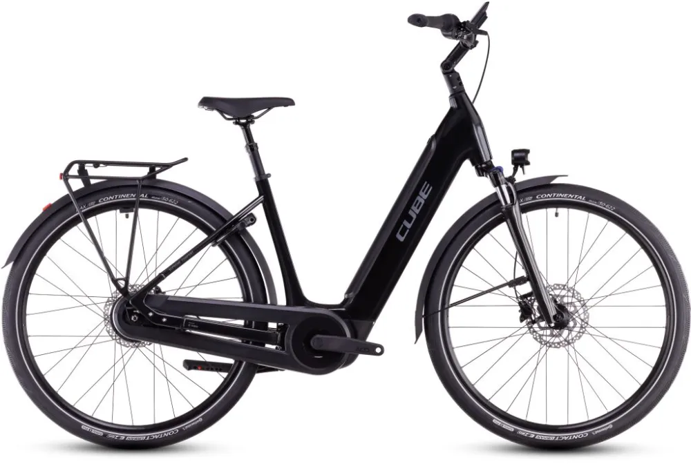 Reducere extra BICICLETA ELECTRICA CUBE SUPREME HYBRID COMFORT PRO 500 EASY ENTRY GREY LUNAR 2025