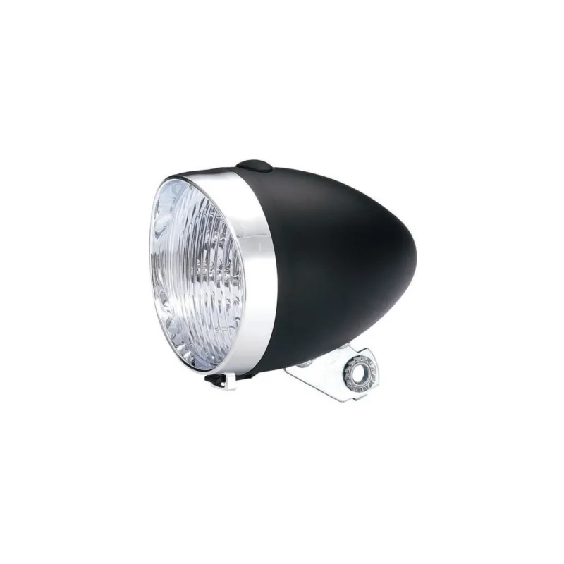 Far fata Union UN-4900 Negru cu baterii 3 led Reducere de preț