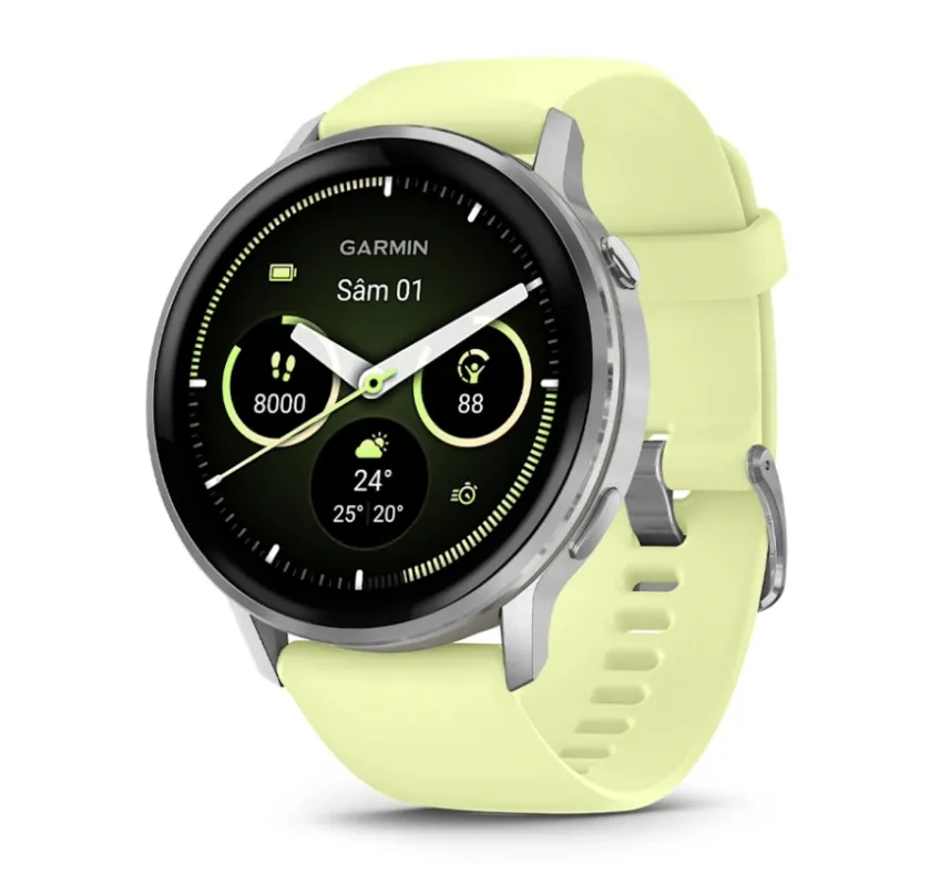 Ofertă specială Garmin Venu 4 - 45mm - Silver Citron