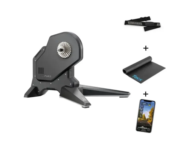 Transport gratuit HOME TRAINER SMART TACX FLUX S BUNDLE