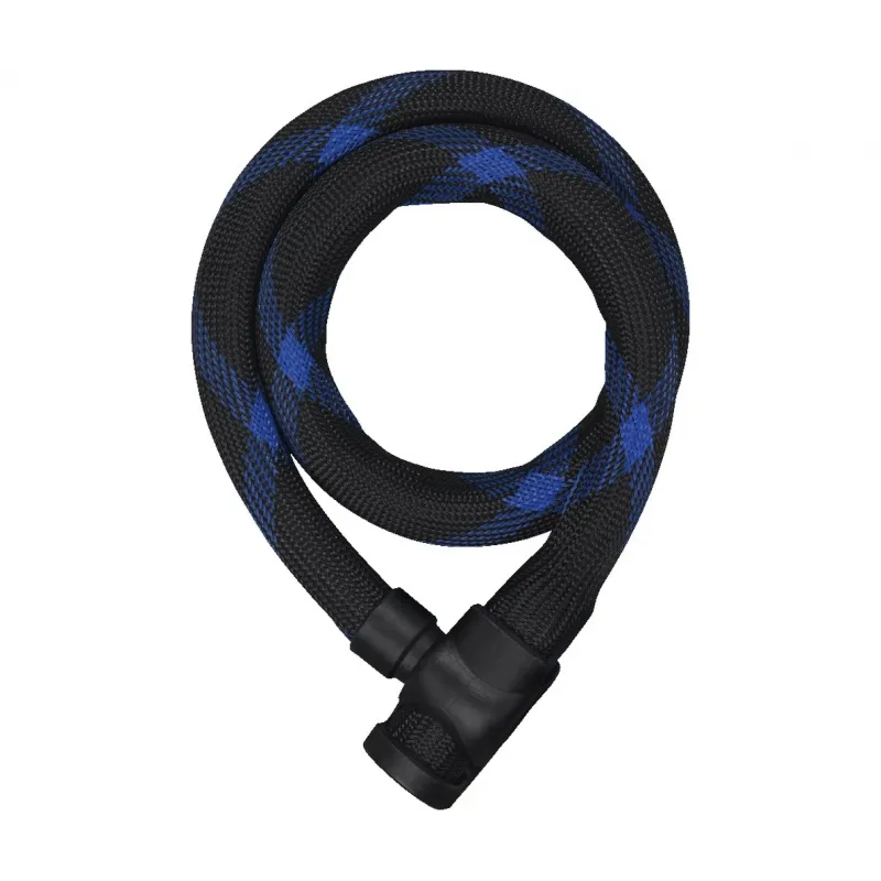 Antifurt bicicleta Abus 7200/110 Ivera Steel-O-Flex, negru Ieftin