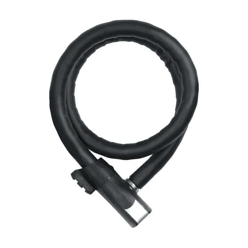 Reducere de preț Antifurt bicicleta Abus 860/85 Centuro Steel-O-Flex + QS RBU, negru