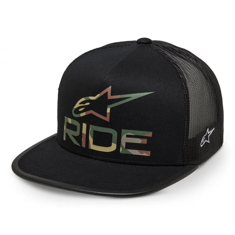 Doar azi Sapca Alpinestars Ride 4.0 Camo Trucker Hat Black OS