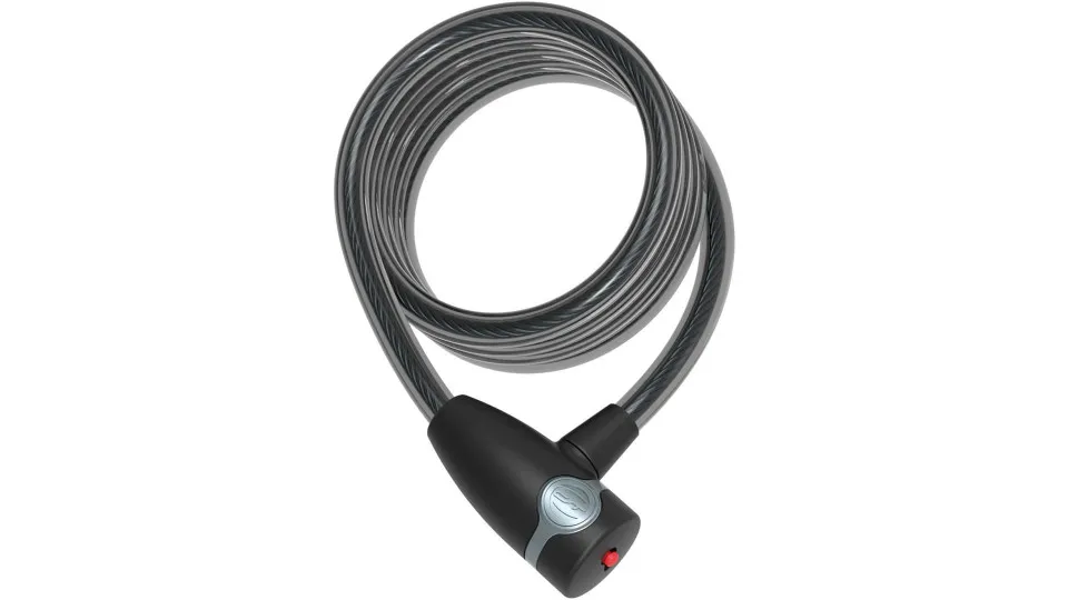 Antifurt Cablu CONTEC 12mm/185cm - Black Reducere de preț