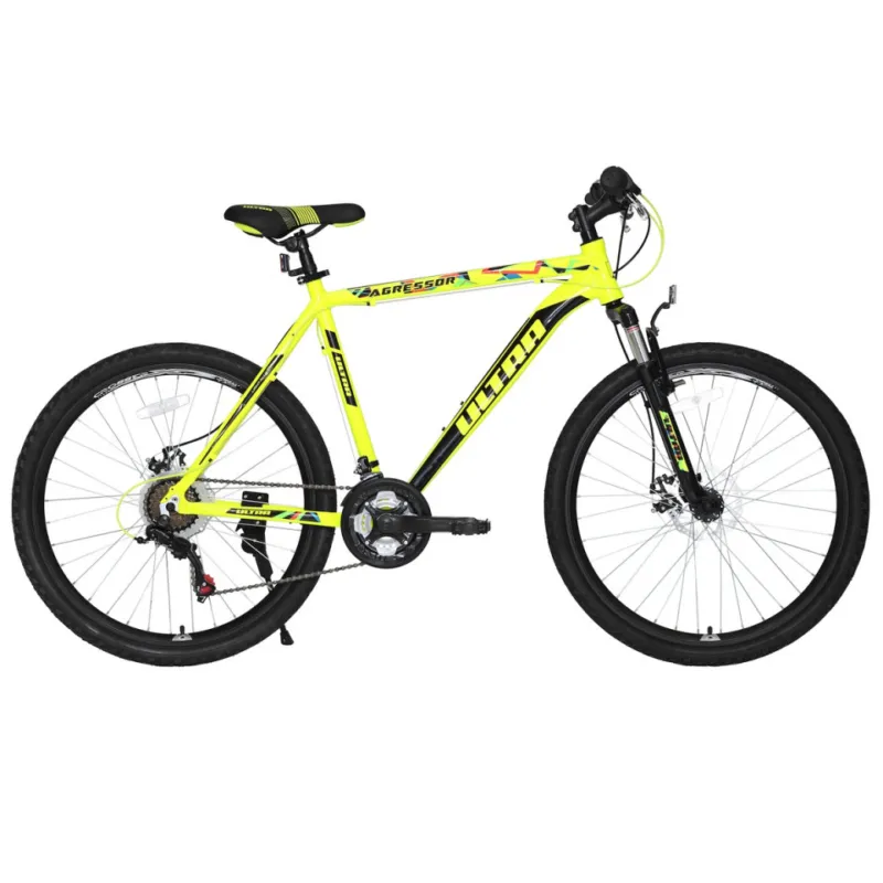 Ofertă limitată Bicicleta Mtb ULTRA Agressor 26 - Yellow 520mm