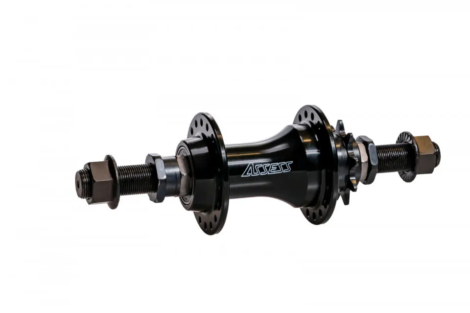Ofertă de sezon Butuc Spate BMX ASSESS 36H - 9T- M14 - 5 Rulmenti