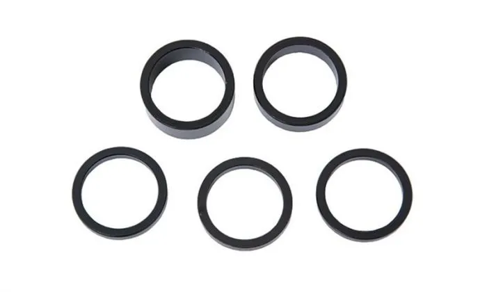 Ultima șansă Distantiere furca CONTEC SPACER SET 1 1/8"- negru