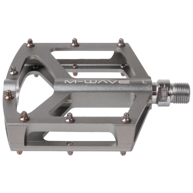 Ultima șansă Pedale M-WAVE Freedom SL91x96 mm Titanium Grey