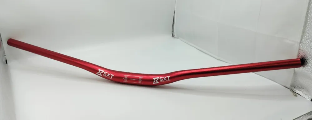 Plată sigură Ghidon Aluminiu MTB SXT 31.8 -800 mm Rosu Matt