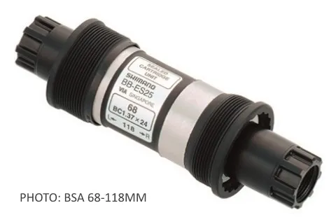 Vezi acum BUTUC PEDALIER SHIMANO BB-ES25-E BSA 68MM-121 E-TYPE OCTALINK FARA SURUBURI AMBALAT IND.