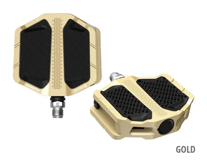 Reducere de preț PEDALE SHIMANO PD-EF205 FARA CATADIOPTRII GOLD AMBALAT IND.