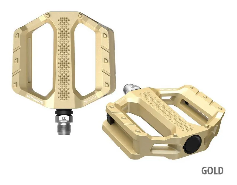 Preț redus PEDALE SHIMANO PD-EF202 FARA CATADIOPTRII GOLD AMBALAT IND.