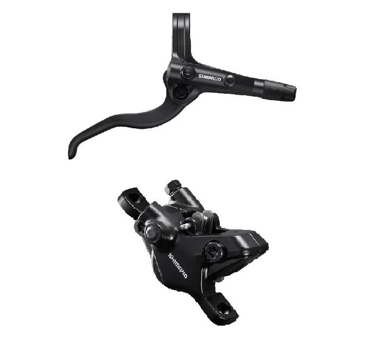 Discount FRANA PE DISC SET ASAMBLAT SHIMANO J-KIT BL-MT401(R) BR-MT410(R) LEVIER ARGINTIU FARA ADAPTOR PLACUTE RESIN FURTUN SM-BH59-SS 1700MM NEGRU INCL. OLIVA & INSERTIE CONECTARE NEGRU AMBALAT IND.