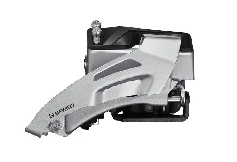 SCHIMBATOR FATA SHIMANO ALTUS FD-M2020-TS DUBLU PT. 2X9 VIT. PE SPATE TOP SWING TRAGERE DUBLA COLIER 34.9MM (INCL. ADAPTOR 31.8/28.6MM) PT. PINION MARE 36T UNGHI CS 64-69 CHAINLINE 48.8/51.8MM AMBALAT IND. Reducere specială