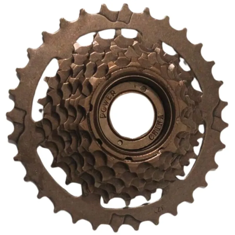 Power Cycle Pinione Bicicleta Filetate Power Friction Fw-7Si - 14-32T, 7 Viteze, Maro Nu rata