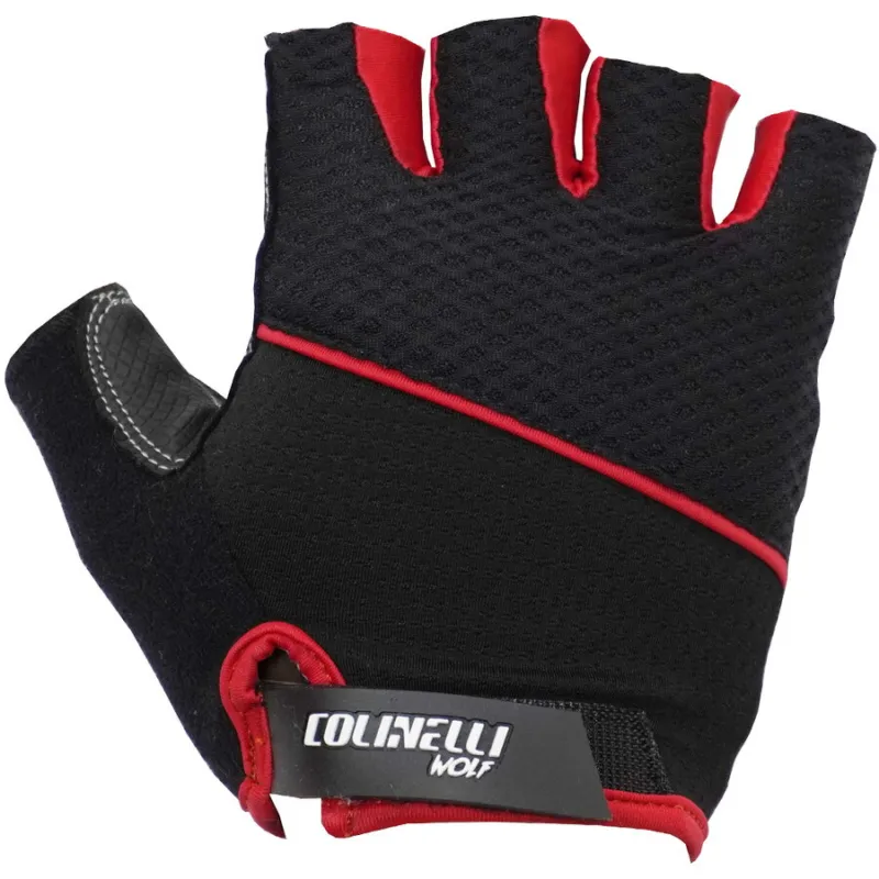 Manusi Ciclism Colinelli 1020 - S, Negru-Rosu Livrare rapidă
