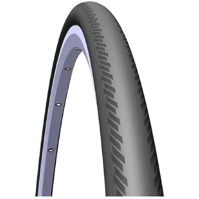 Anvelopa Bicicleta Rubena R16 Arrow - 700 x 25C, Negru Cel mai bun preț