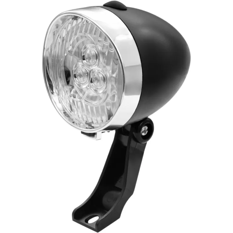 Nu rata Bonin Far Bicicleta Retro Baterii 70 Mm 3 Led Negru