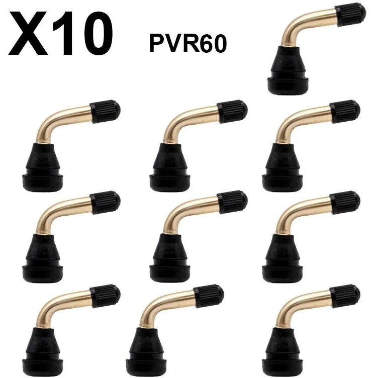 Reducere extra FIVESTARS Valve tubeless curbate PVR60 - Set 10 bucati