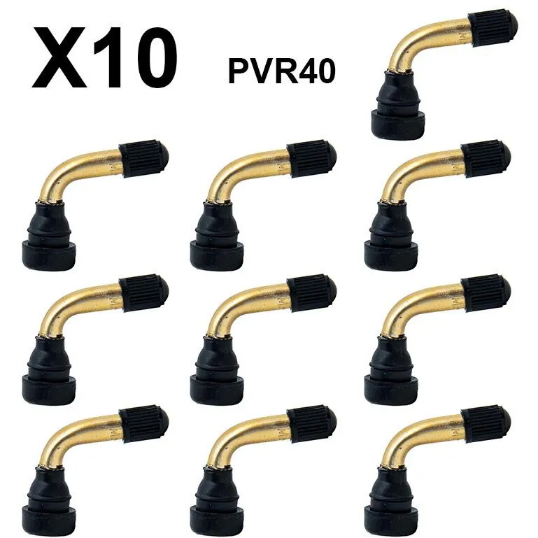 Discount FIVESTARS Valva tubeless PRV40 curbata 90 grade pentru trotineta electrica 40mm - set 10 bucati