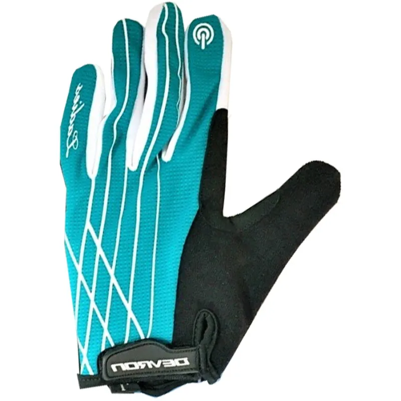 Manusi Ciclism Devron 9582 Ladies Touch D-Grip - L, Turcoaz Ofertă de sezon