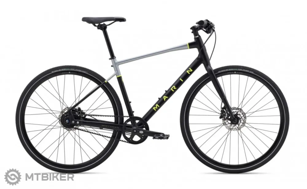 Bicicletă Marin Presidio 3 28, negru/gri/galben - S Noutate