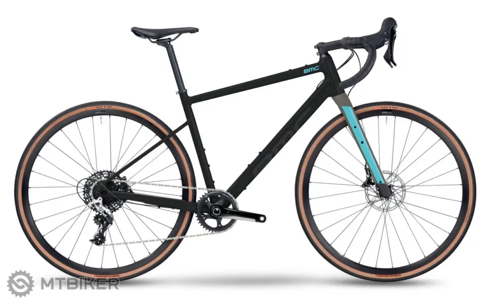 Lichidare de stoc Bicicletă BMC Roadmachine AL X TWO 28, black/turquoise - M