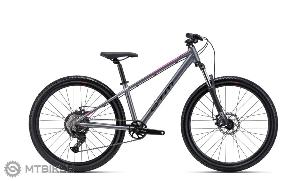 Comandă acum Bicicletă copii CTM ROCKY Jump 26, gri mat/roz