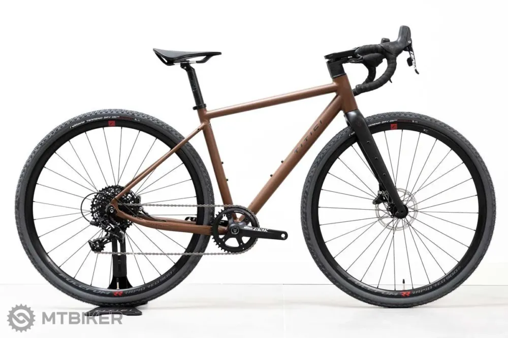 Ofertă de sezon Bicicletă Titici ALL-IN 28, chocolate/black matt - XL