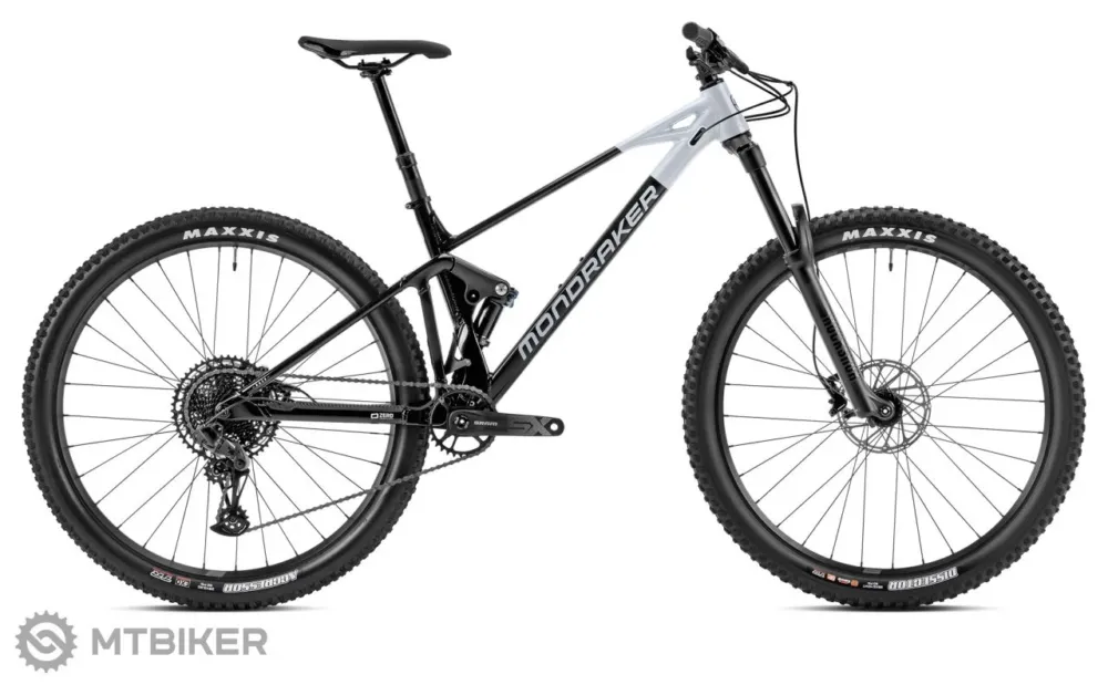 Bicicletă Mondraker Raze 29, black/dirty white - L Reduceri