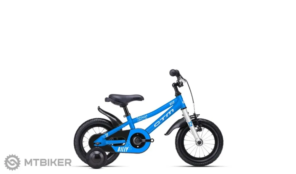 bicicletă copii CTM BILLY 12, mat blue Retur ușor