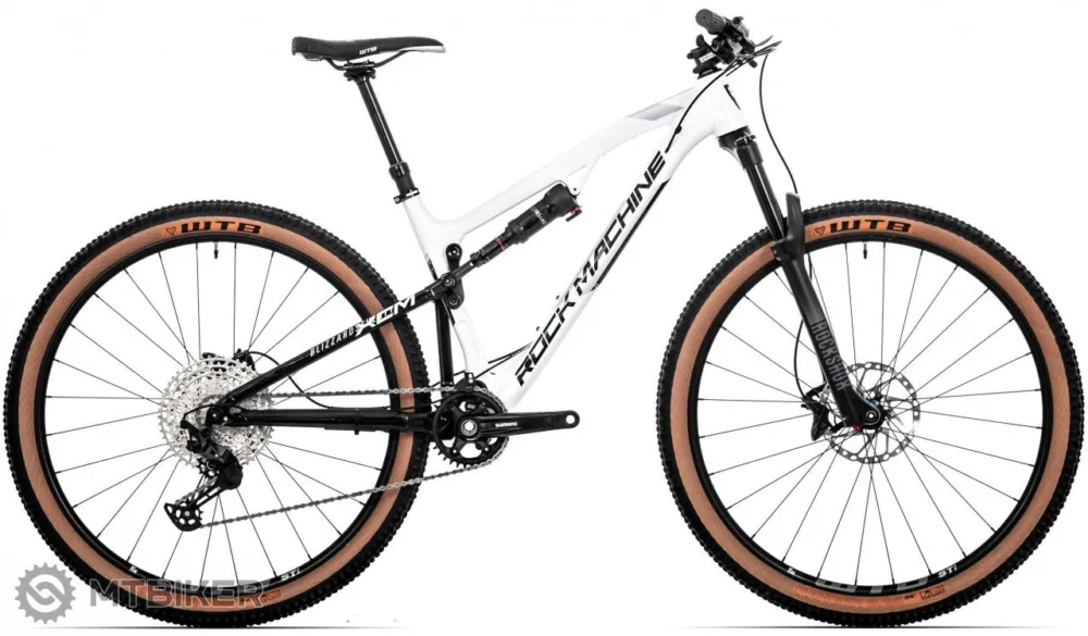 Bestseller Bicicletă Rock Machine Blizzard XCM 70-29, alb/negru/argintiu - L