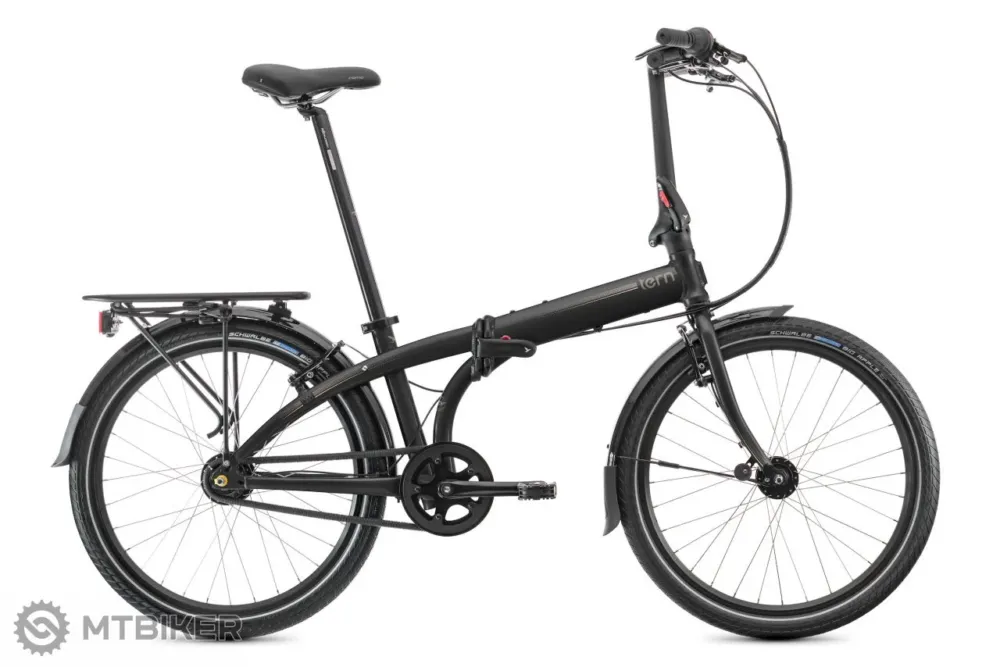 Bicicletă pliabilă Tern Node D7i 24, negru Transport gratuit