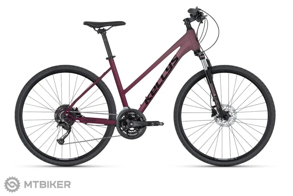 Bicicletă damă Kellys Pheebe 20 28, rosy red - M Transport gratuit