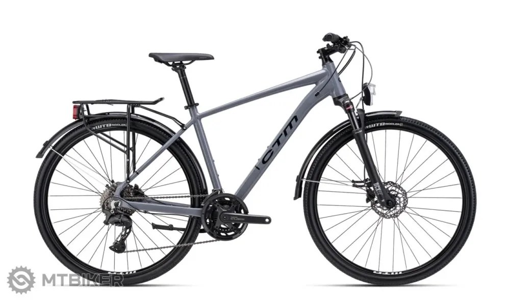 Ofertă exclusivă Bicicletă CTM STARK 2.0 Treking 28, gri - L (19")