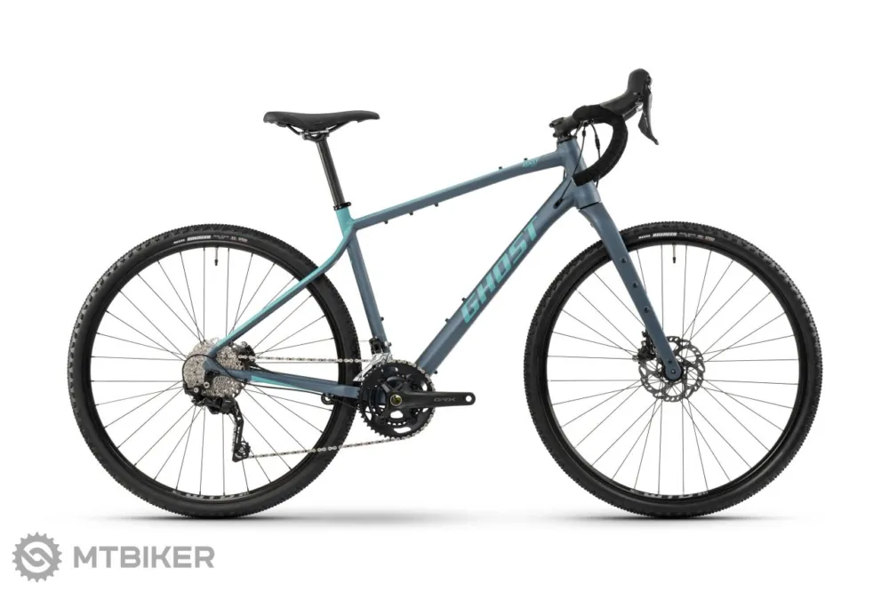 Bicicletă GHOST Asket Essential AL 28, albastru/verde - L Retur ușor