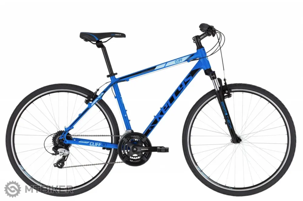 Cumpărături sigure Bicicletă Kellys Cliff 30 28, albastru - S