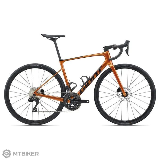 Calitate înaltă Bicicletă Giant Defy Advanced 1, solar flare - M