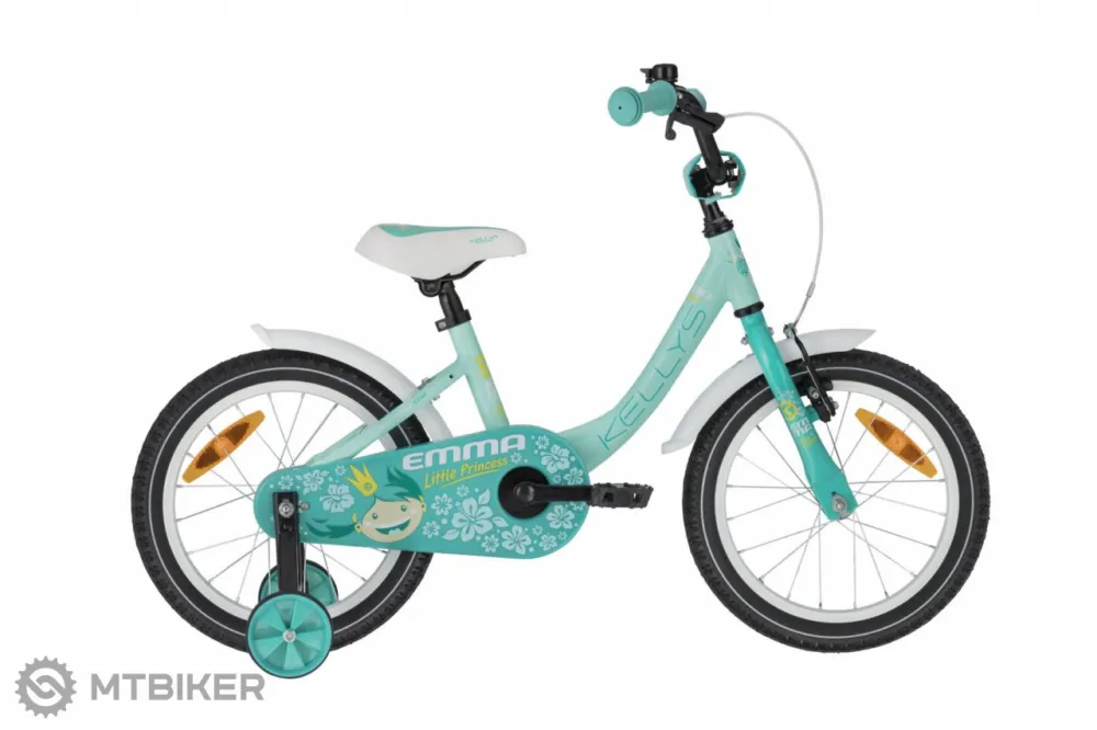 Bicicletă pentru copii Kellys Emma 16, mentol Discount