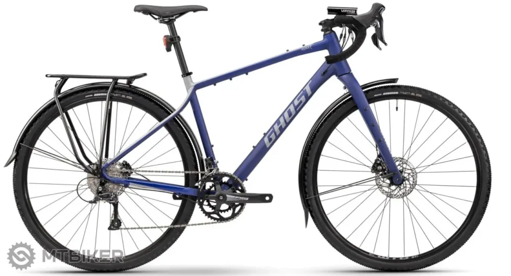 Bicicletă GHOST Asket EQ AL 28, grey/blue - XL Livrare expres