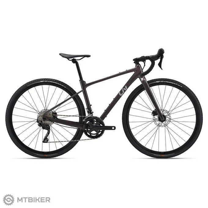 Bicicletă damă Liv Devote 1 28, charcoal plum - L Calitate înaltă